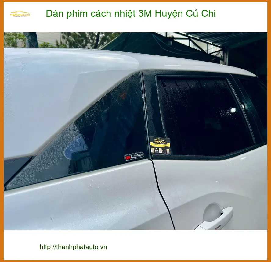 Nơi Dán Phim Cách Nhiệt Ô Tô phim cách nhiệt 3M Huyện Củ Chi - Giá Tốt TPHCM ảnh thực tế 2