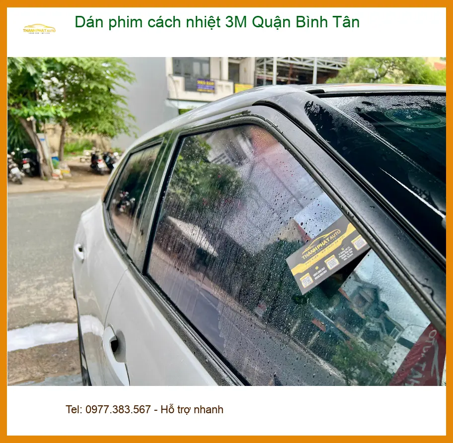 Nơi Dán Phim Cách Nhiệt Ô Tô phim cách nhiệt 3M Quận Bình Tân - Giá Tốt TPHCM