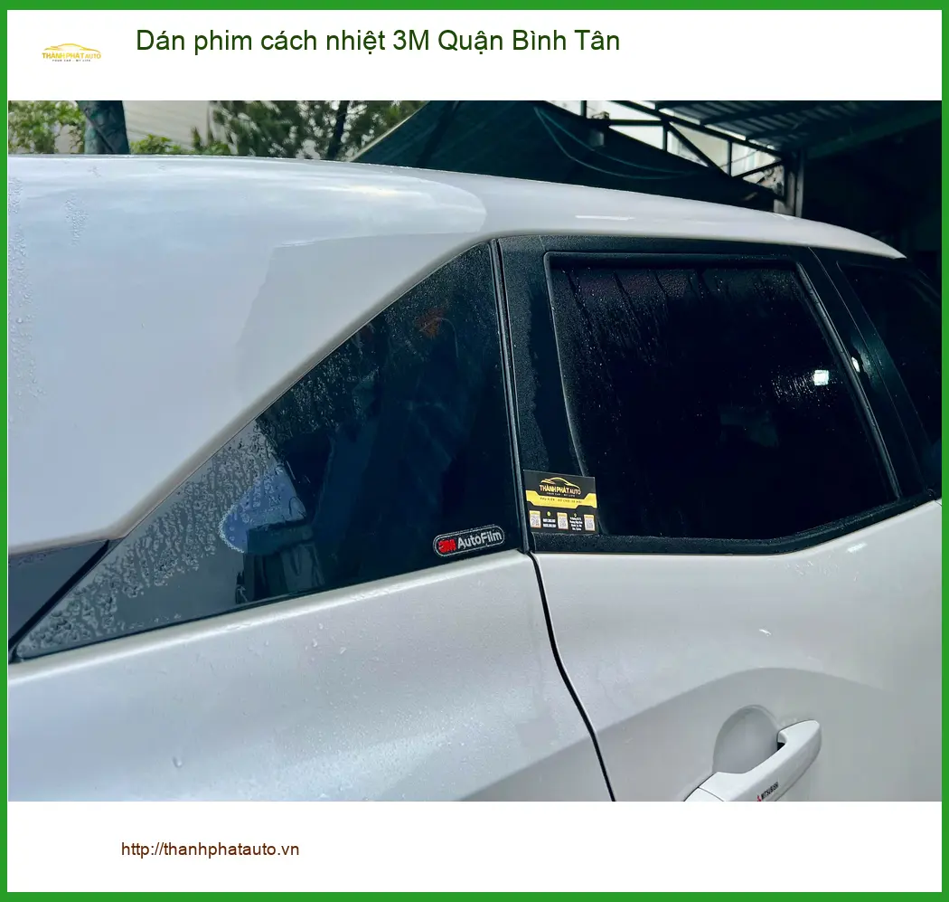 Nơi Dán Phim Cách Nhiệt Ô Tô phim cách nhiệt 3M Quận Bình Tân - Giá Tốt TPHCM ảnh thực tế 2