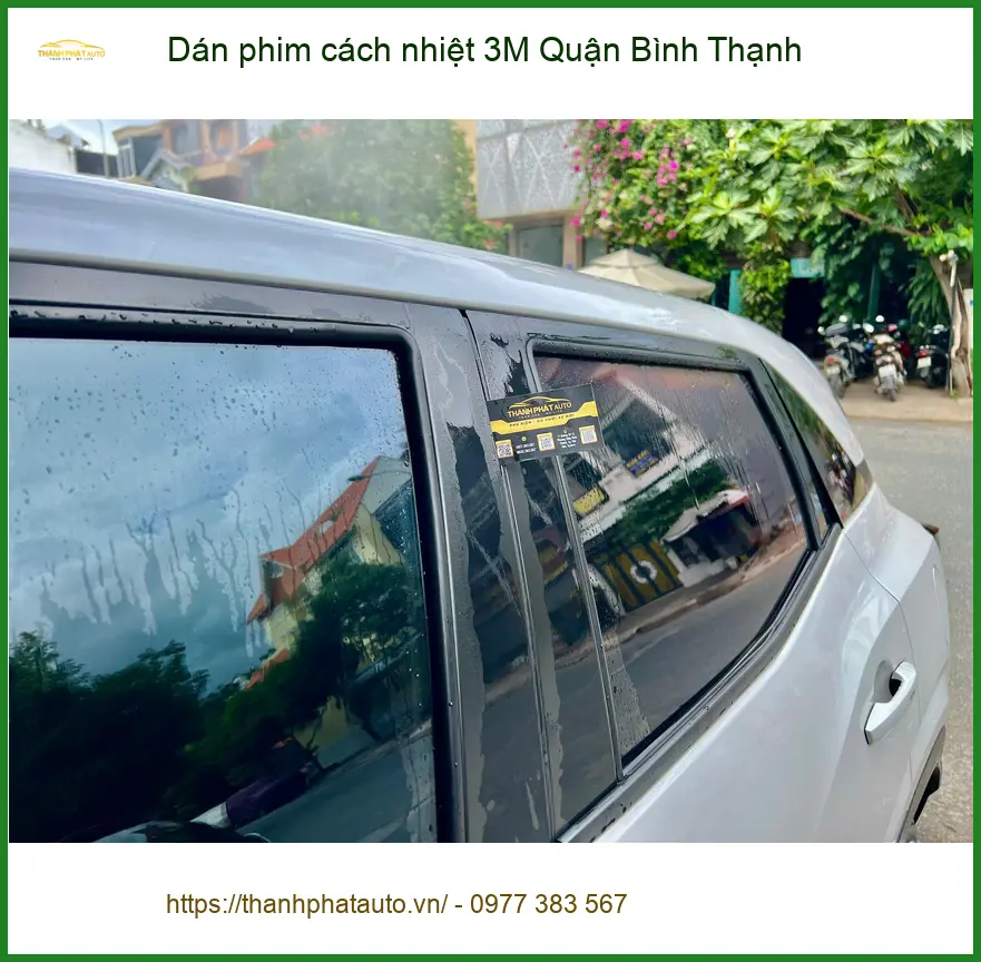Nơi Dán Phim Cách Nhiệt Ô Tô phim cách nhiệt 3M Quận Bình Thạnh - Giá Tốt TPHCM ảnh thực tế 2