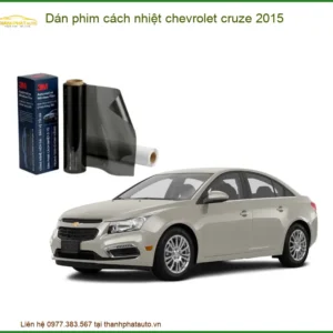 Dán Phim Cách Nhiệt Chevrolet Cruze 2015 - Trung Tâm Lắp Đặt Uy Tín TPHCM