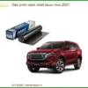 Dán Phim Cách Nhiệt Isuzu Mu-X 2021 - Địa Chỉ Lắp Đặt Uy Tín TPHCM