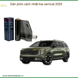Dán Phim Cách Nhiệt Kia Carnival - Địa Chỉ Lắp Đặt Uy Tín TPHCM
