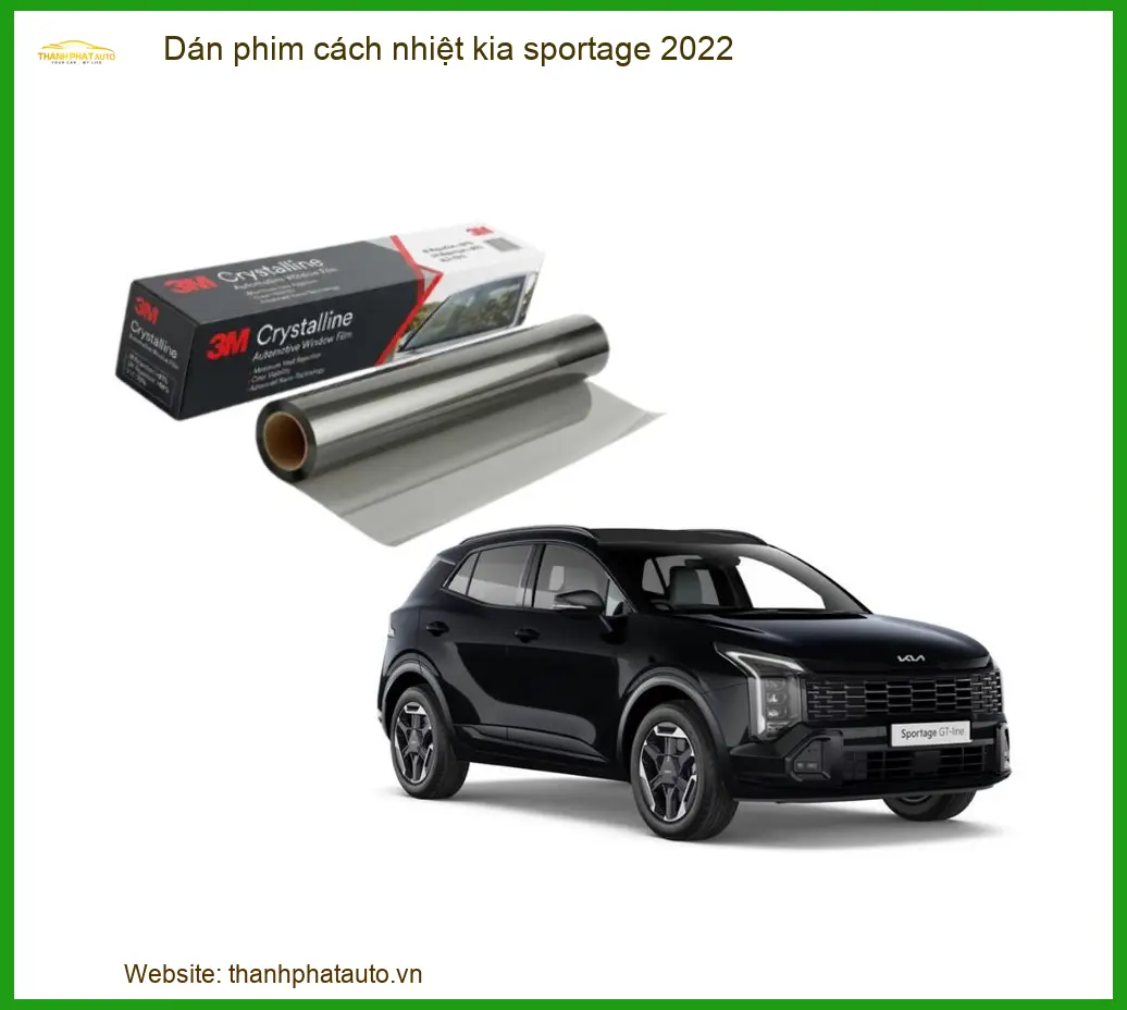 Dán Phim Cách Nhiệt Kia Sportage 2022 - Địa Chỉ Lắp Đặt Uy Tín TPHCM
