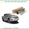 Dán Phim Cách Nhiệt Mazda BT50 2016 - Trung Tâm Gắn Chính Hãng TPHCM
