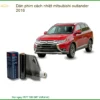 Dán Phim Cách Nhiệt Mitsubishi Outlander 2016 - Trung Tâm Lắp Đặt Uy Tín TPHCM