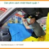 Nơi Dán Phim Cách Nhiệt Ô Tô phim cách nhiệt Ntech quận 1 - Giá Tốt TPHCM