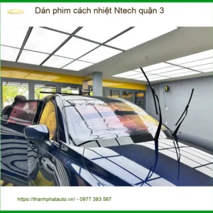 Nơi Dán Phim Cách Nhiệt Ô Tô phim cách nhiệt Ntech quận 3 - Giá Tốt TPHCM - Ảnh 2