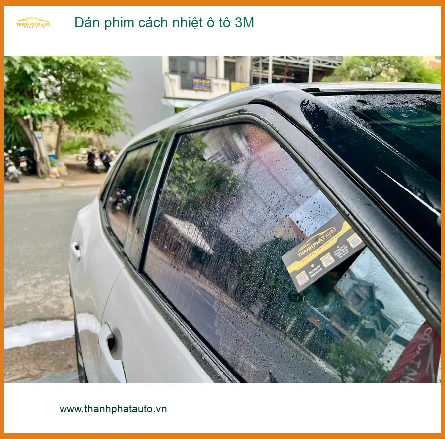 Anh Kiên dán phim cách nhiệt 3M cho Hyundai Creta tại Quận Tân Bình tránh nóng hè ảnh thực tế 4