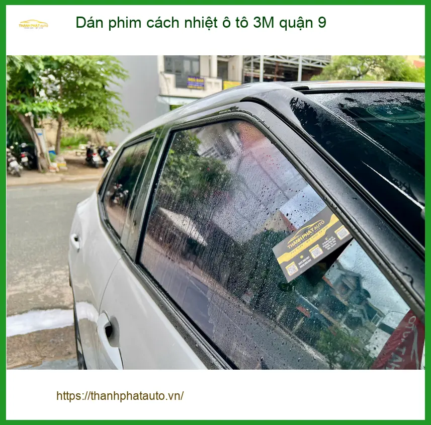 Trung Tâm Dán Phim Cách Nhiệt Ô Tô 3M Quận 9 - Thi Công Chuyên Nghiệp ảnh thực tế 2