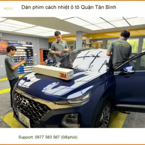 Địa Chỉ Dán phim cách nhiệt ô tô Quận Tân Bình - Lắp Đặt Uy Tín TPHCM - Ảnh 2