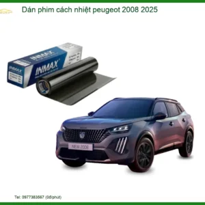 Dán Phim Cách Nhiệt Peugeot 2008 2025 - Địa Chỉ Lắp Đặt Uy Tín TPHCM