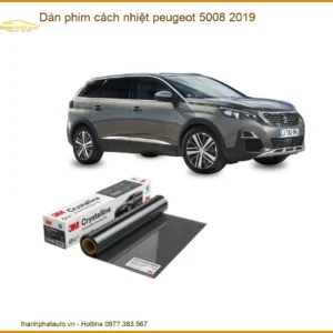 Dán Phim Cách Nhiệt Peugeot 5008 2019 - Địa Chỉ Lắp Đặt Uy Tín TPHCM