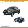 Dán Phim Cách Nhiệt Toyota Hilux 2009 - Trung Tâm Gắn Chính Hãng TPHCM
