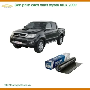 Dán Phim Cách Nhiệt Toyota Hilux 2009 - Trung Tâm Gắn Chính Hãng TPHCM