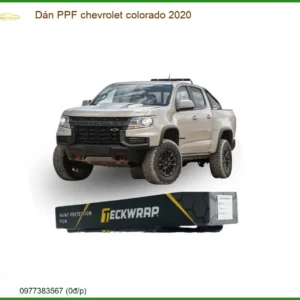 Dán PPF Chevrolet Colorado 2020 - Trung Tâm Thi Công Chính Hãng TPHCM