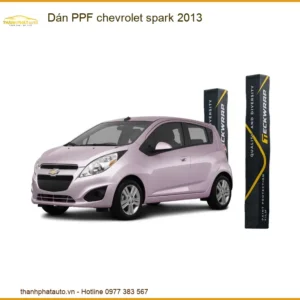 Dán PPF Chevrolet Spark 2013 - Trung Tâm Lắp Đặt PPF Chính Hãng TPHCM