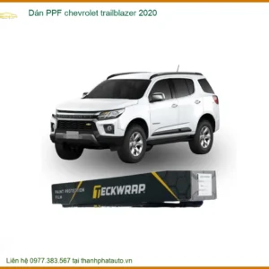 Dán PPF Chevrolet Trailblazer 2020 - Trung Tâm Thi Công Chính Hãng TPHCM