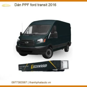 Dán Phim Bảo Vệ Sơn PPF Ford Transit 2016 - Địa Chỉ Thi Công Chính Hãng TPHCM