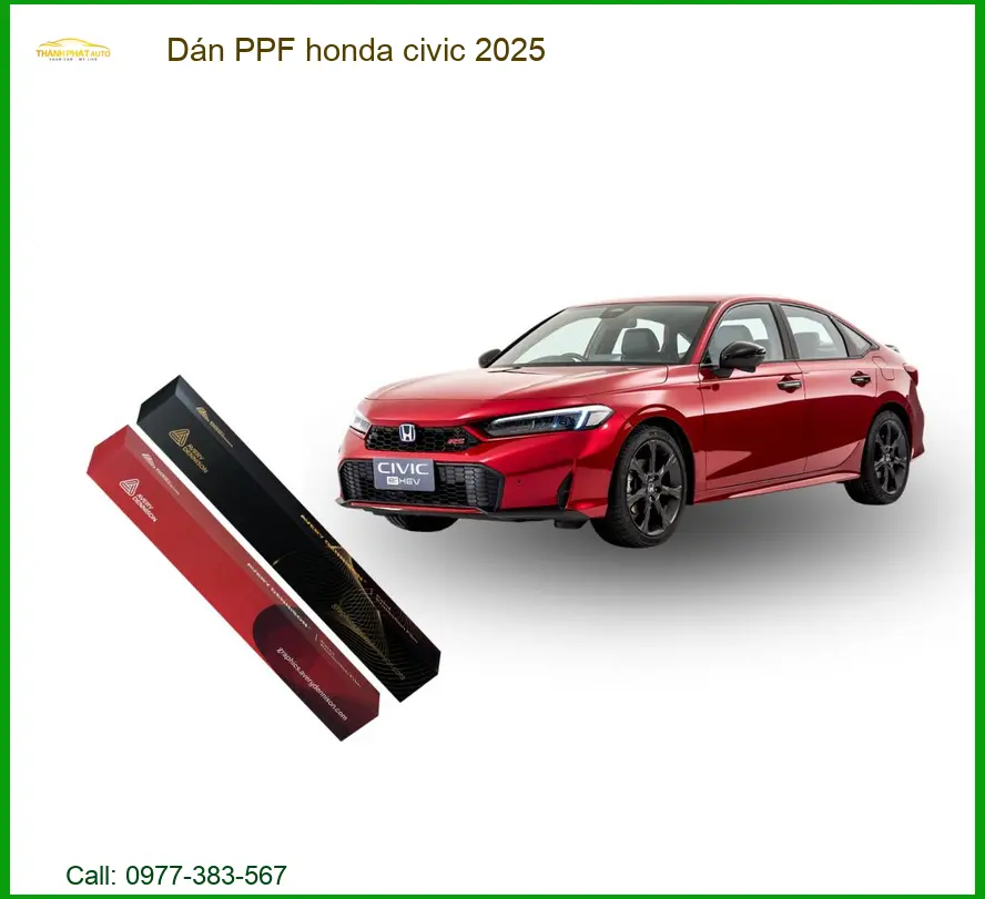 Dán PPF Phim Bảo Vệ Sơn Honda Civic - Địa Chỉ Lắp Đặt Chính Hãng Uy Tín TPHCM