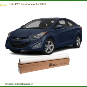 Dán Phim PPF Hyundai Elantra 2013 - Trung Tâm Thi Công Uy Tín TPHCM