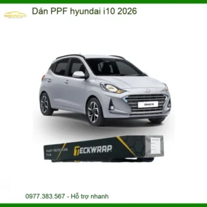 Dán Phim PPF Bảo Vệ Sơn Cao Cấp Hyundai i10 - Địa Chỉ Lắp Đặt Uy Tín TPHCM
