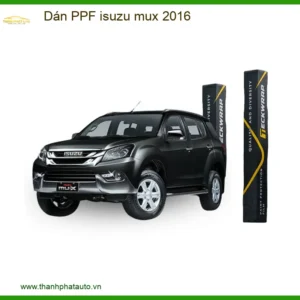 Phim PPF Bảo Vệ Sơn Isuzu Mu-X 2016 - Địa Chỉ Lắp Đặt Uy Tín TPHCM