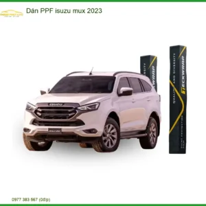 Dán PPF Isuzu Mux 2023 - Địa Chỉ Thi Công Chính Hãng Uy Tín Giá Tốt TPHCM