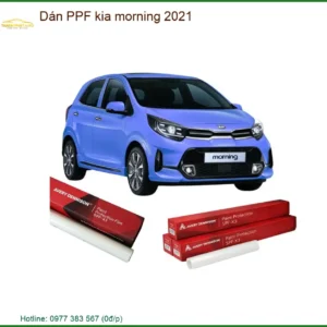 Dán Phim Bảo Vệ Sơn PPF Cho Kia Morning 2021 - Trung Tâm Thi Công Cao Cấp TPHCM