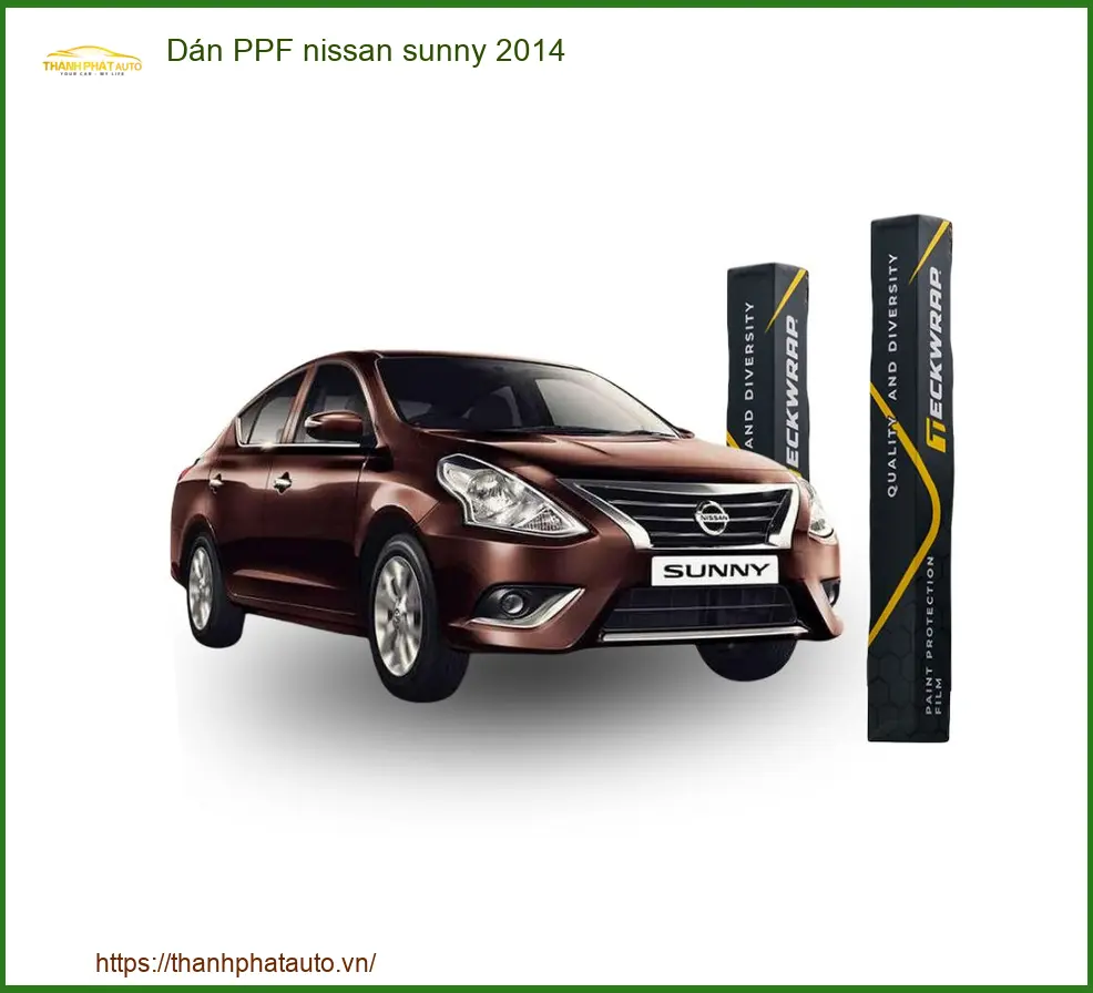 Dán PPF Nissan Sunny 2014 - Địa Chỉ Chuyên Nâng Cấp Chính Hãng Giá Tốt TPHCM