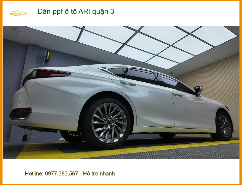 Dịch Vụ Dán PPF Ô Tô ppf ô tô ARI quận 3 - Lắp Đặt Uy Tín TPHCM ảnh thực tế 2