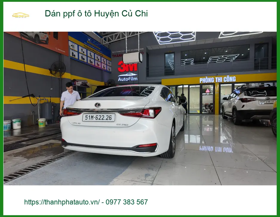 Trung Tâm Dán PPF Ô Tô ppf ô tô Huyện Củ Chi - Thi Công Chuyên Nghiệp