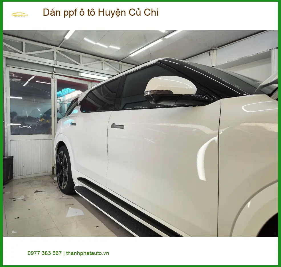 Trung Tâm Dán PPF Ô Tô ppf ô tô Huyện Củ Chi - Thi Công Chuyên Nghiệp ảnh thực tế 2