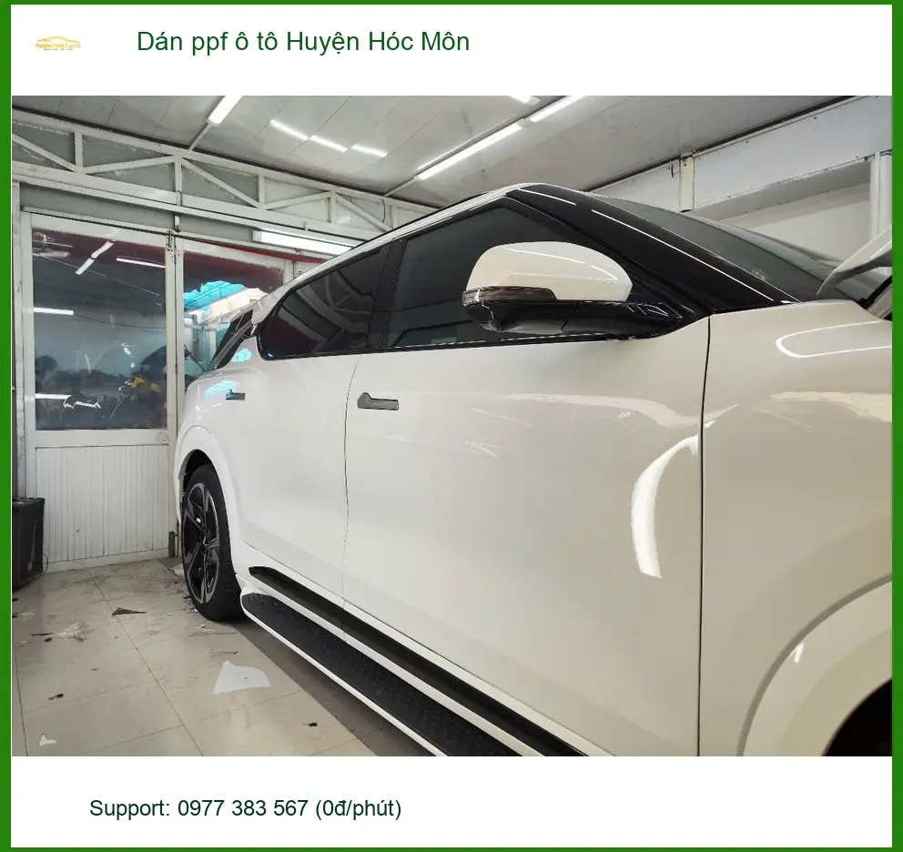 Trung Tâm Dán PPF Ô Tô ppf ô tô Huyện Hóc Môn - Thi Công Chuyên Nghiệp ảnh thực tế 2