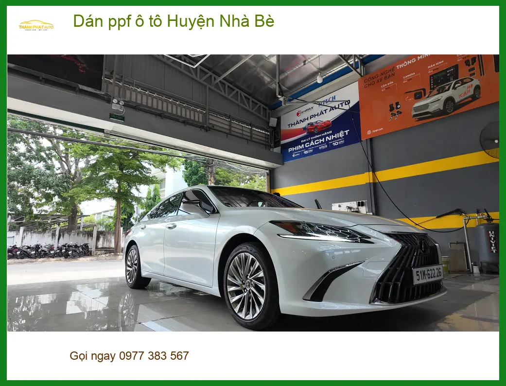 Trung Tâm Dán PPF Ô Tô ppf ô tô Huyện Nhà Bè - Thi Công Chuyên Nghiệp