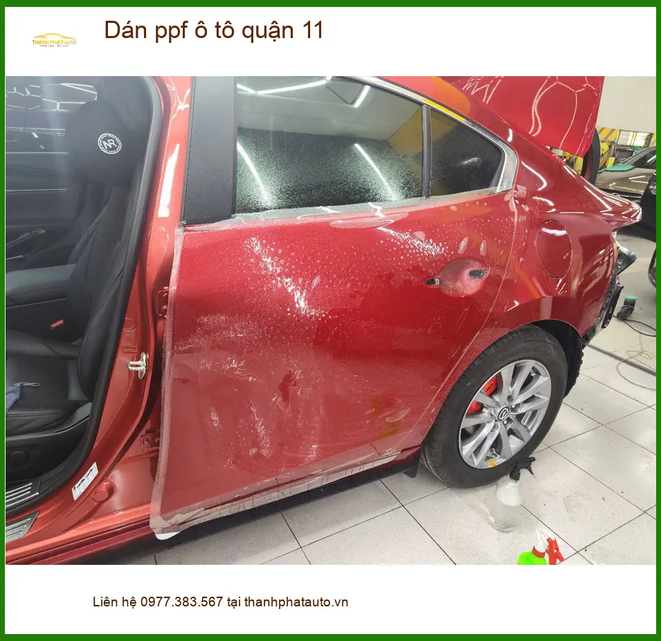 Dịch Vụ Dán PPF Ô Tô ppf ô tô quận 11 - Lắp Đặt Uy Tín TPHCM