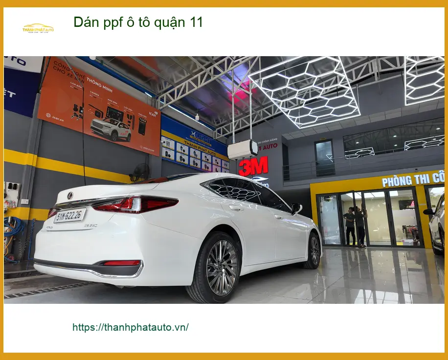 Dịch Vụ Dán PPF Ô Tô ppf ô tô quận 11 - Lắp Đặt Uy Tín TPHCM ảnh thực tế 2