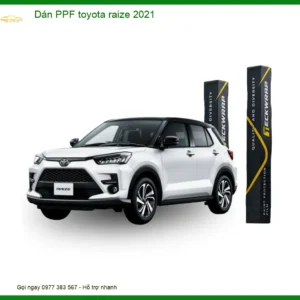 Dán PPF Toyota Raize 2021 - Địa Chỉ Lắp Đặt Chính Hãng Giá Tốt TPHCM