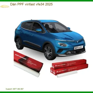 Dán PPF VinFast VF e34 2025 - Trung Tâm Thi Công Chính Hãng TPHCM