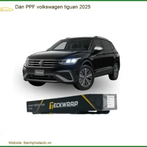 Dán PPF Volkswagen Tiguan Chống Xước - Địa Chỉ Lắp Đặt Chính Hãng TPHCM