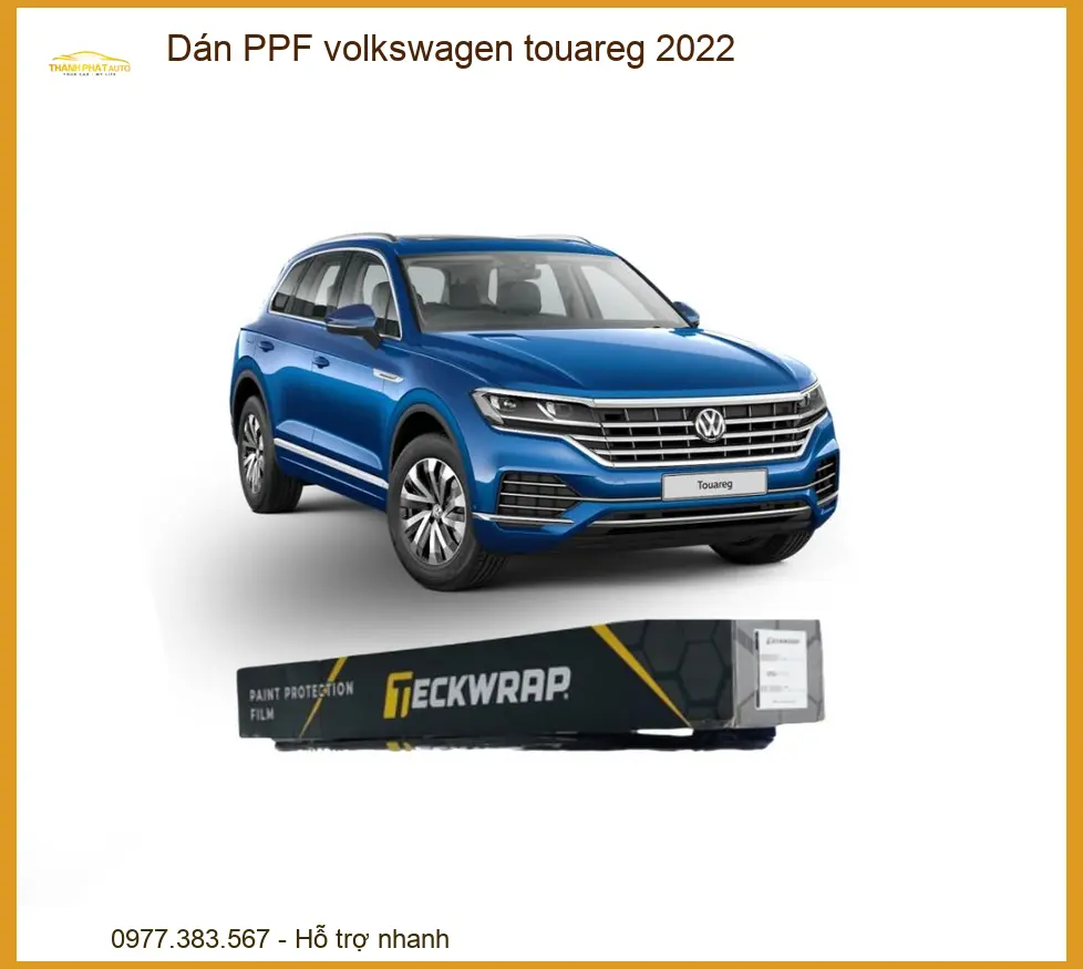 Dán PPF Volkswagen Touareg 2022 - Trung Tâm Lắp Đặt Giá Tốt TPHCM