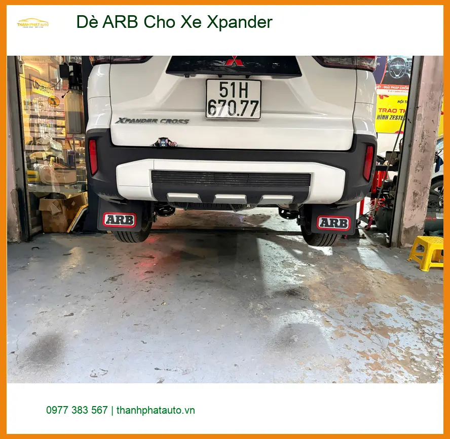 Anh Dũng lắp Dè ARB cho Xpander ở Thủ Đức, bảo vệ thân xe tối ưu ảnh thực tế 2
