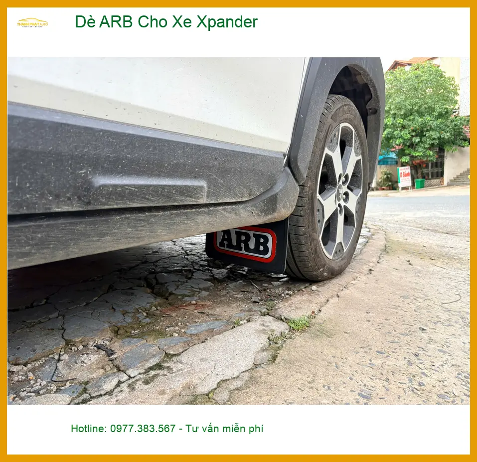 Anh Dũng lắp Dè ARB cho Xpander ở Thủ Đức, bảo vệ thân xe tối ưu ảnh thực tế 4