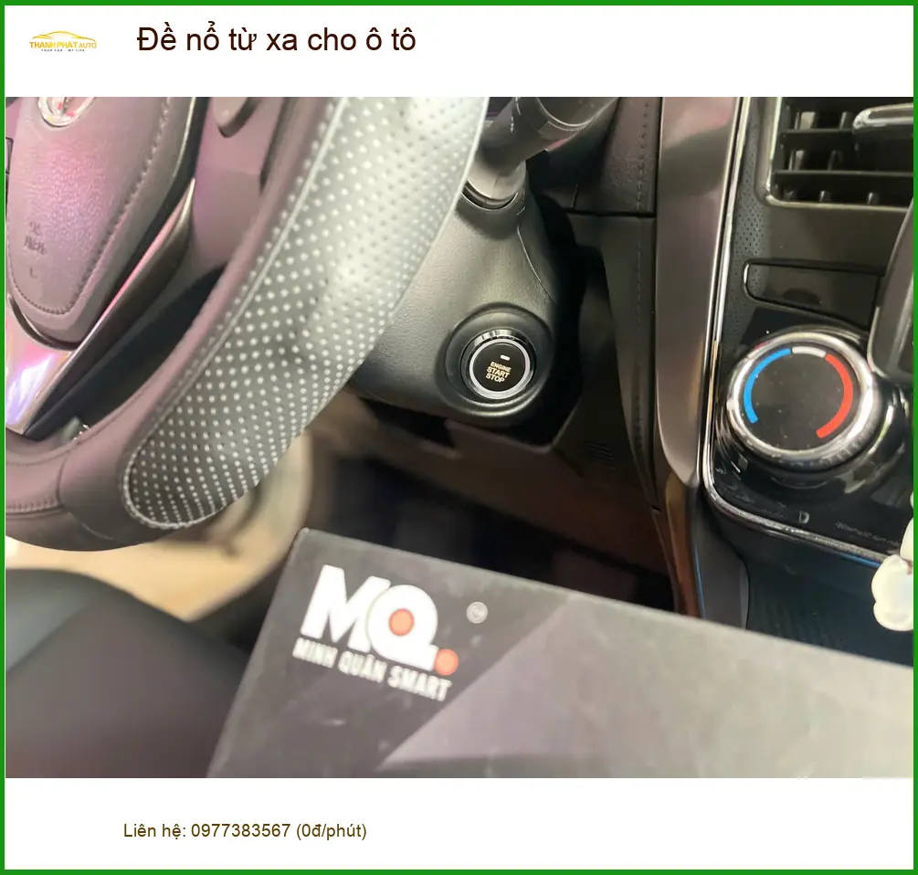 Anh Tấn lắp đề nổ từ xa cho Toyota Cross ở Hóc Môn tiện lợi khi trời nóng ảnh thực tế 5
