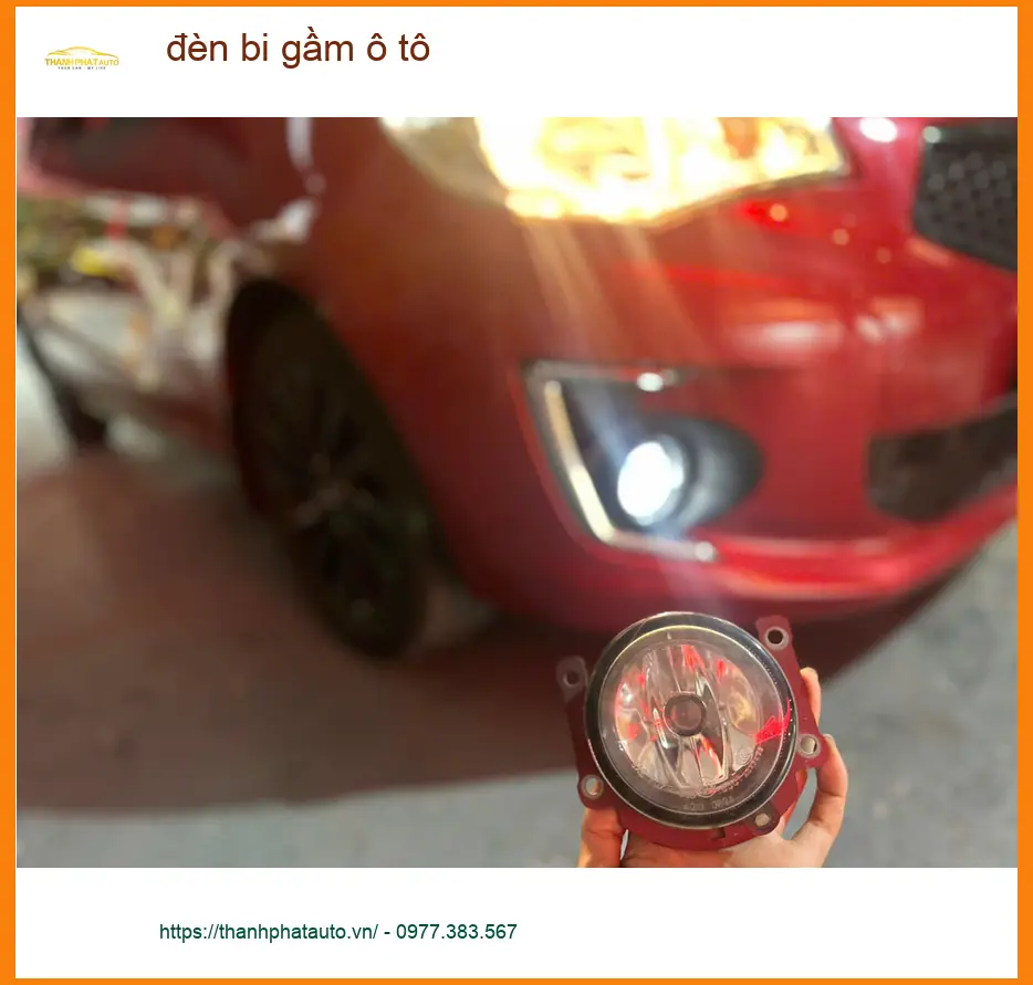 Anh Kiên nâng cấp đèn bi gầm ô tô cho Hyundai Santa Fe tại Quận 12 để tăng sáng ảnh thực tế 3