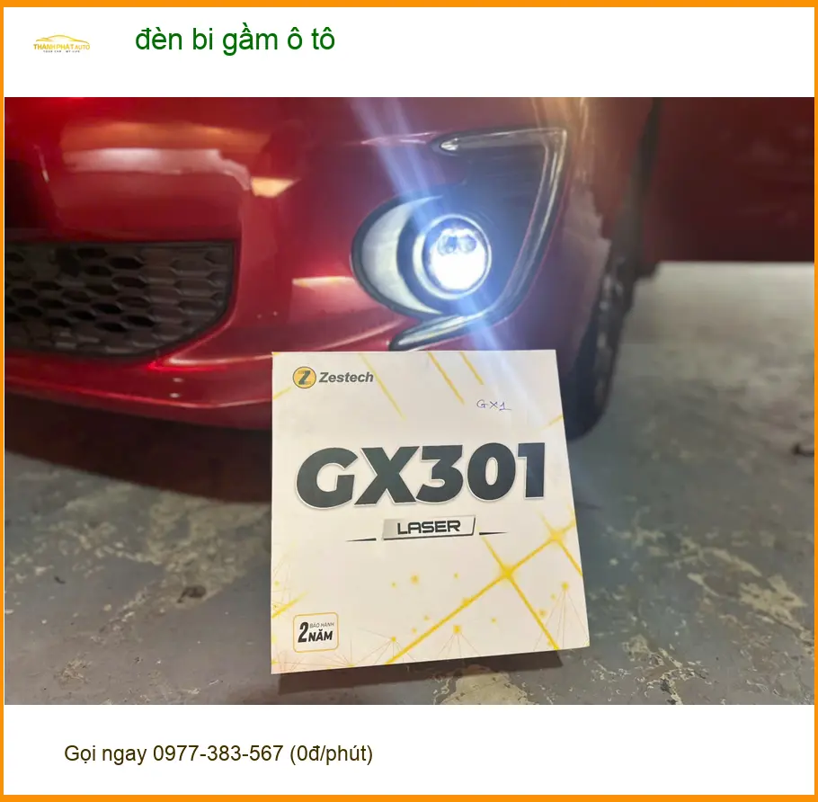 Anh Văn Lâm độ đèn bi gầm Toyota Vios ở Thủ Đức do đèn zin yếu khi mưa. ảnh thực tế 2