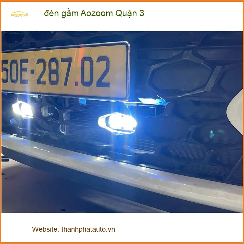 Trung Tâm Lắp Độ Đèn Ô Tô đèn gầm Aozoom Quận 3 - Nâng Cấp Chính Hãng ảnh thực tế 2