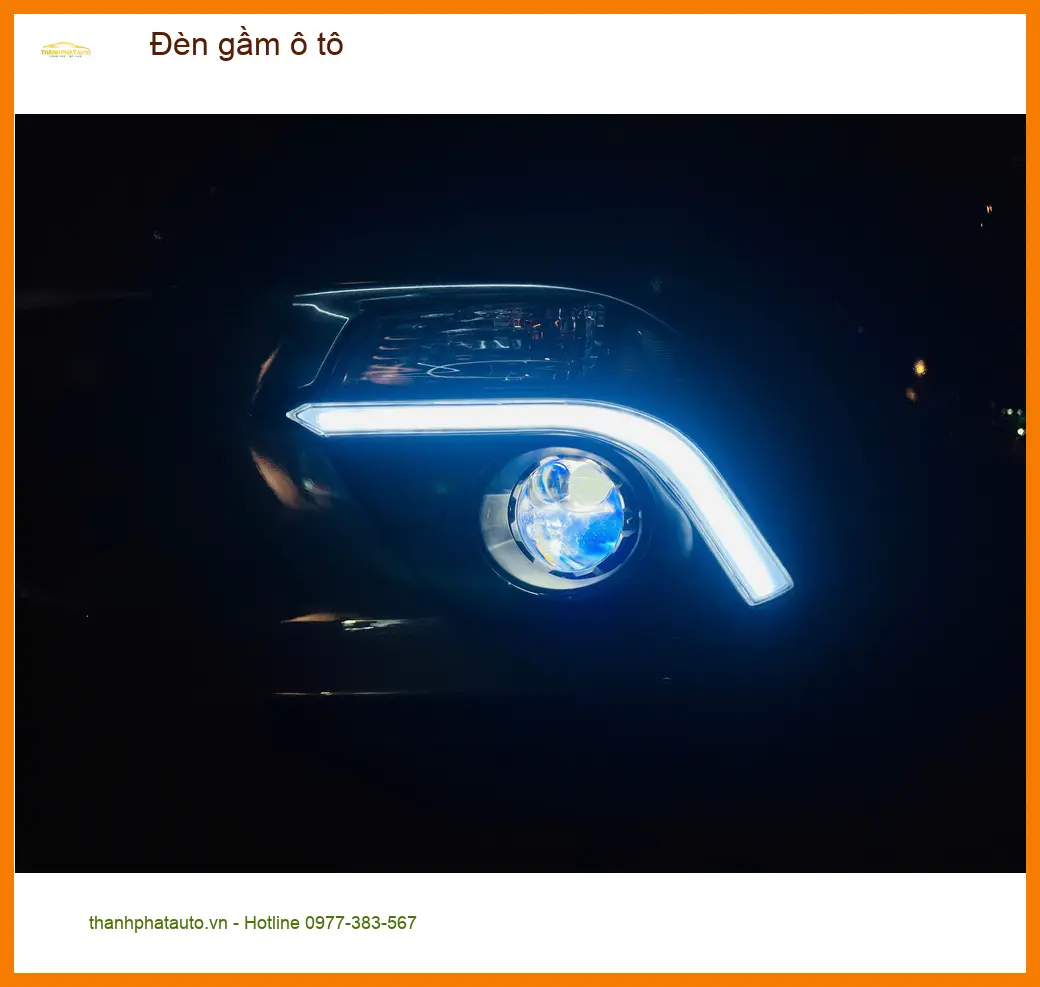 Anh Quốc độ đèn gầm ô tô Hyundai Creta tại Quận 12 để tăng cường tầm nhìn ban đêm ảnh thực tế 2
