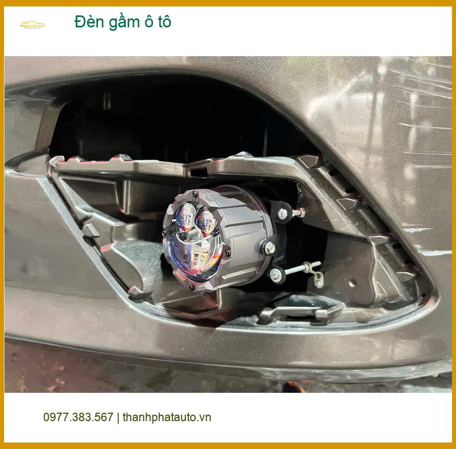 Anh Quốc độ đèn gầm ô tô Hyundai Creta tại Quận 12 để tăng cường tầm nhìn ban đêm ảnh thực tế 5