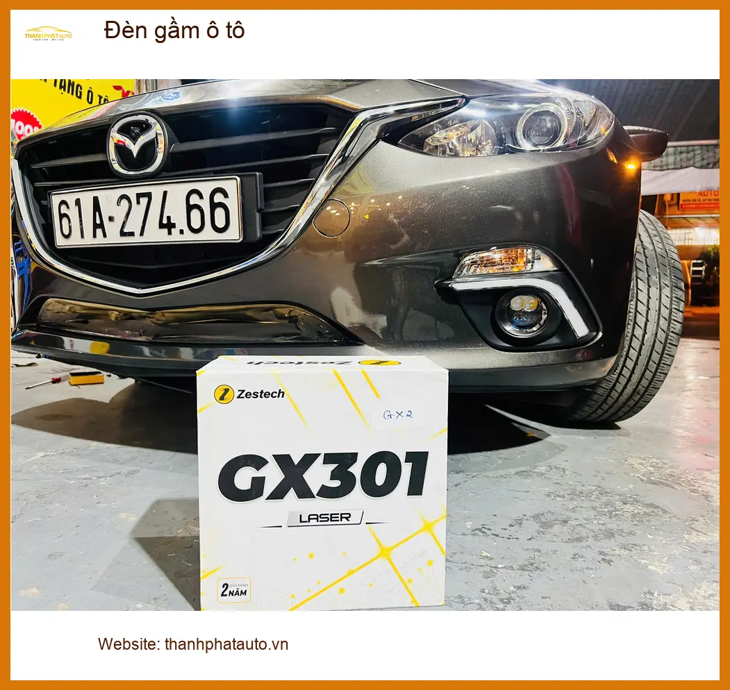 Chị Minh độ đèn gầm ô tô Hyundai Accent tại Quận Phú Nhuận chính hãng vì đèn zin yếu ảnh thực tế 2